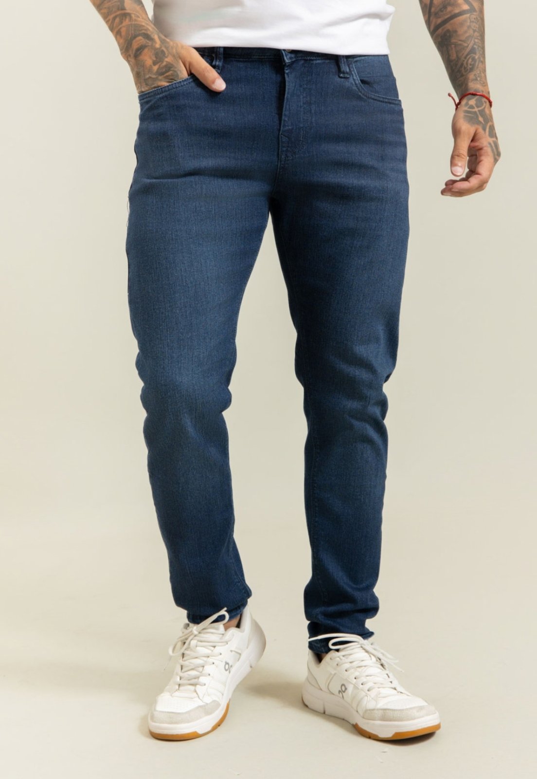Calça Jeans Masculina Skinny Tradicional Stone Dialogo Jeans