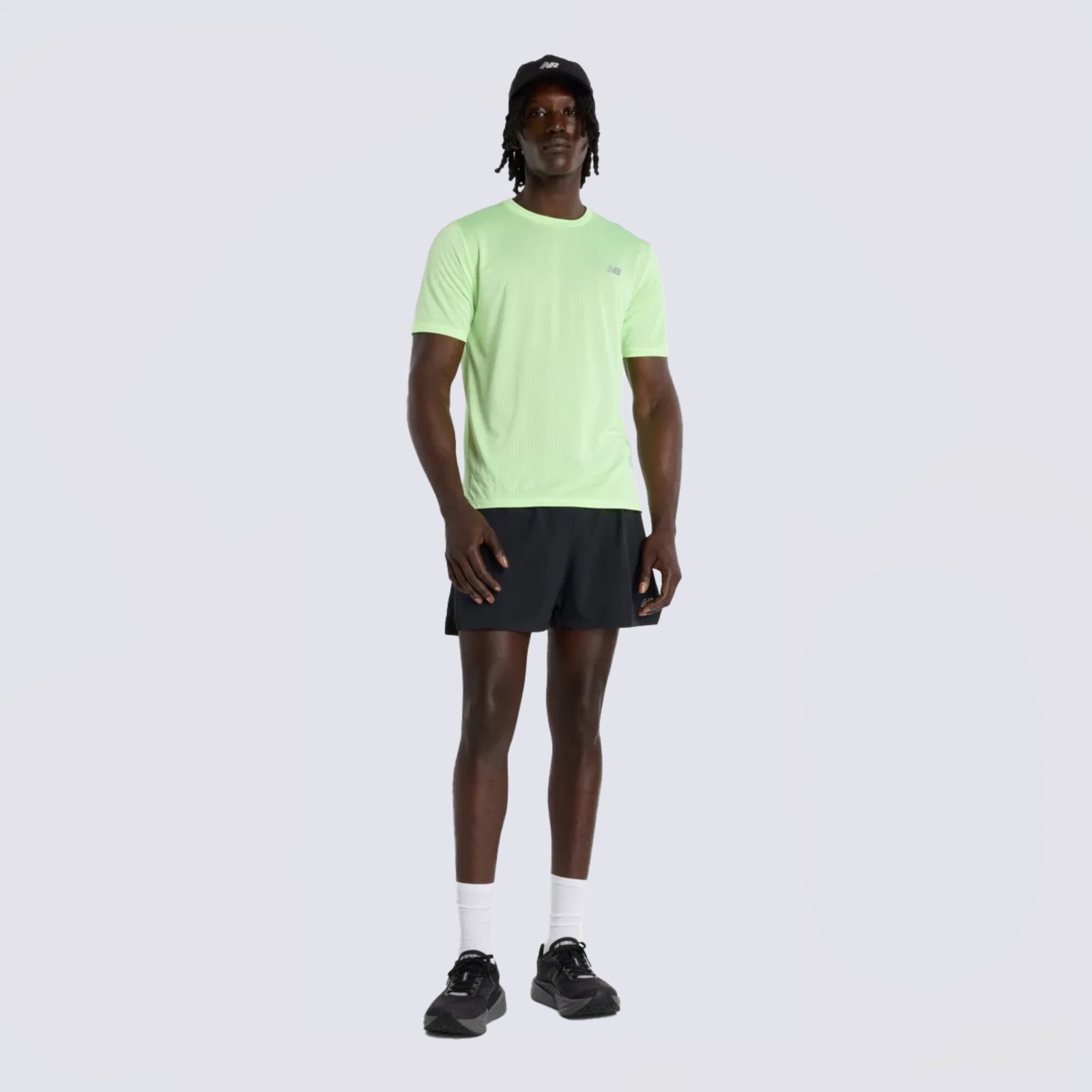 Camisa New Balance Atlhetics Run Verde