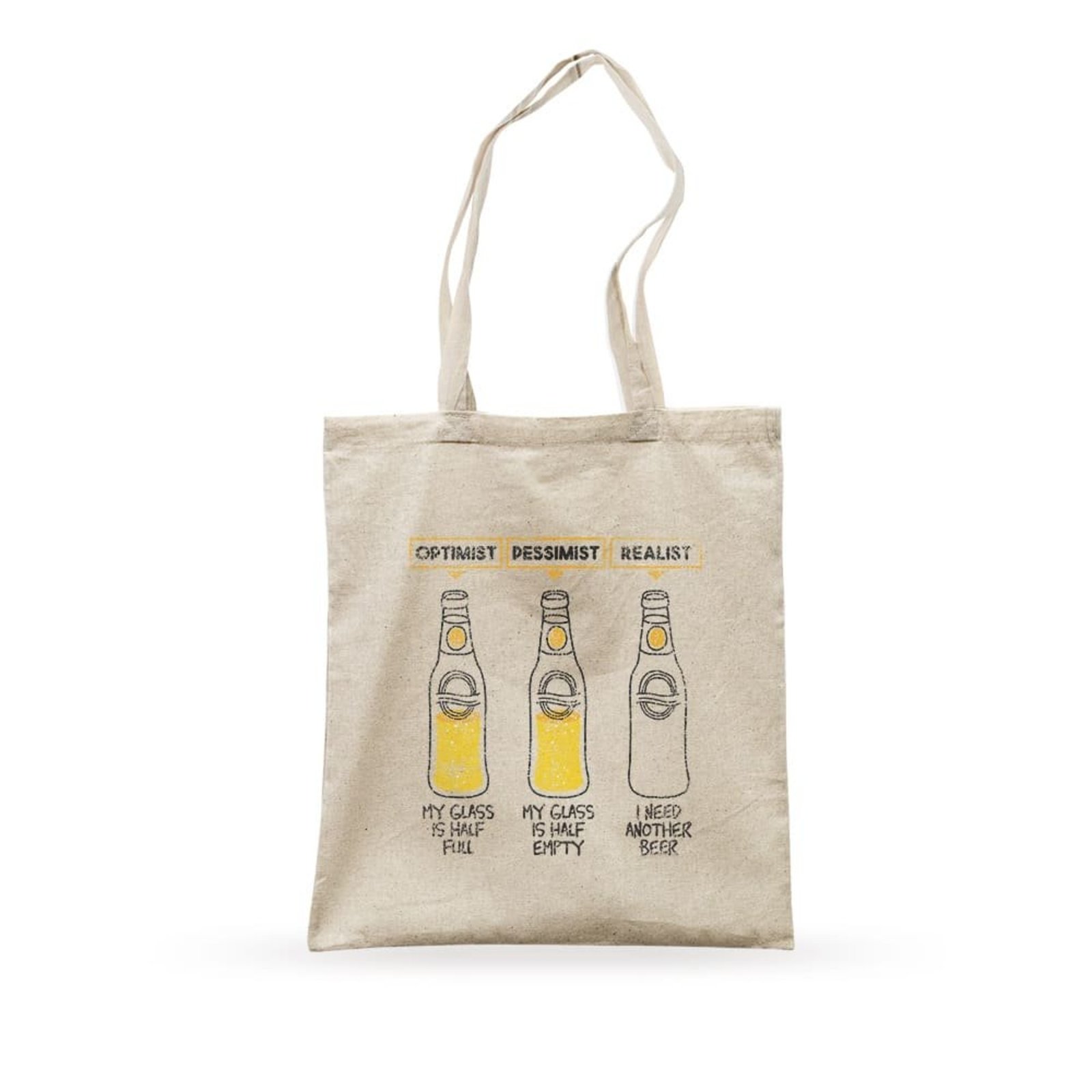 Ecobag Realista - Bege - Casual - Studio Geek