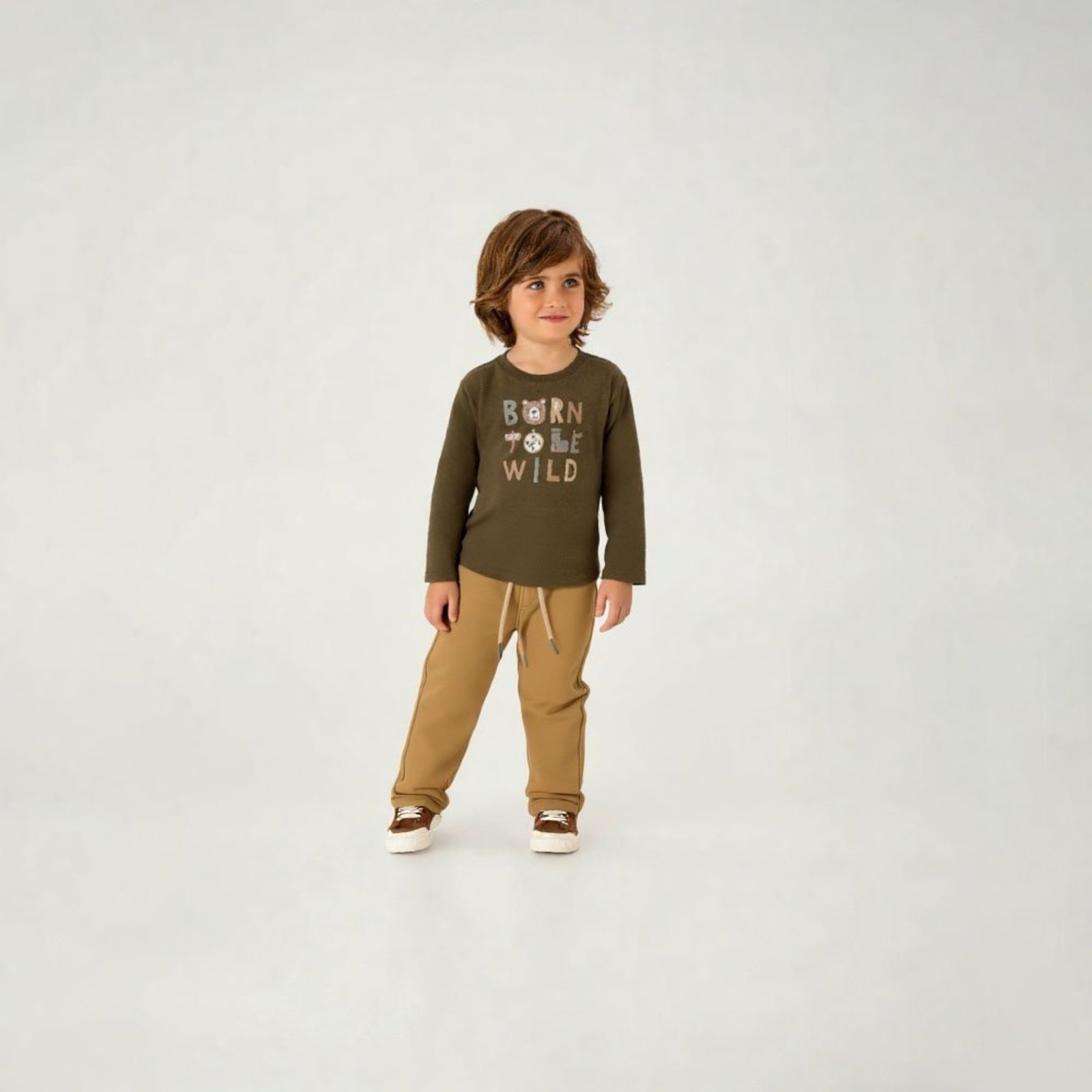 Infantil - Calça Natural Primeiros Passos Pulla Bulla Menino - 55271-416