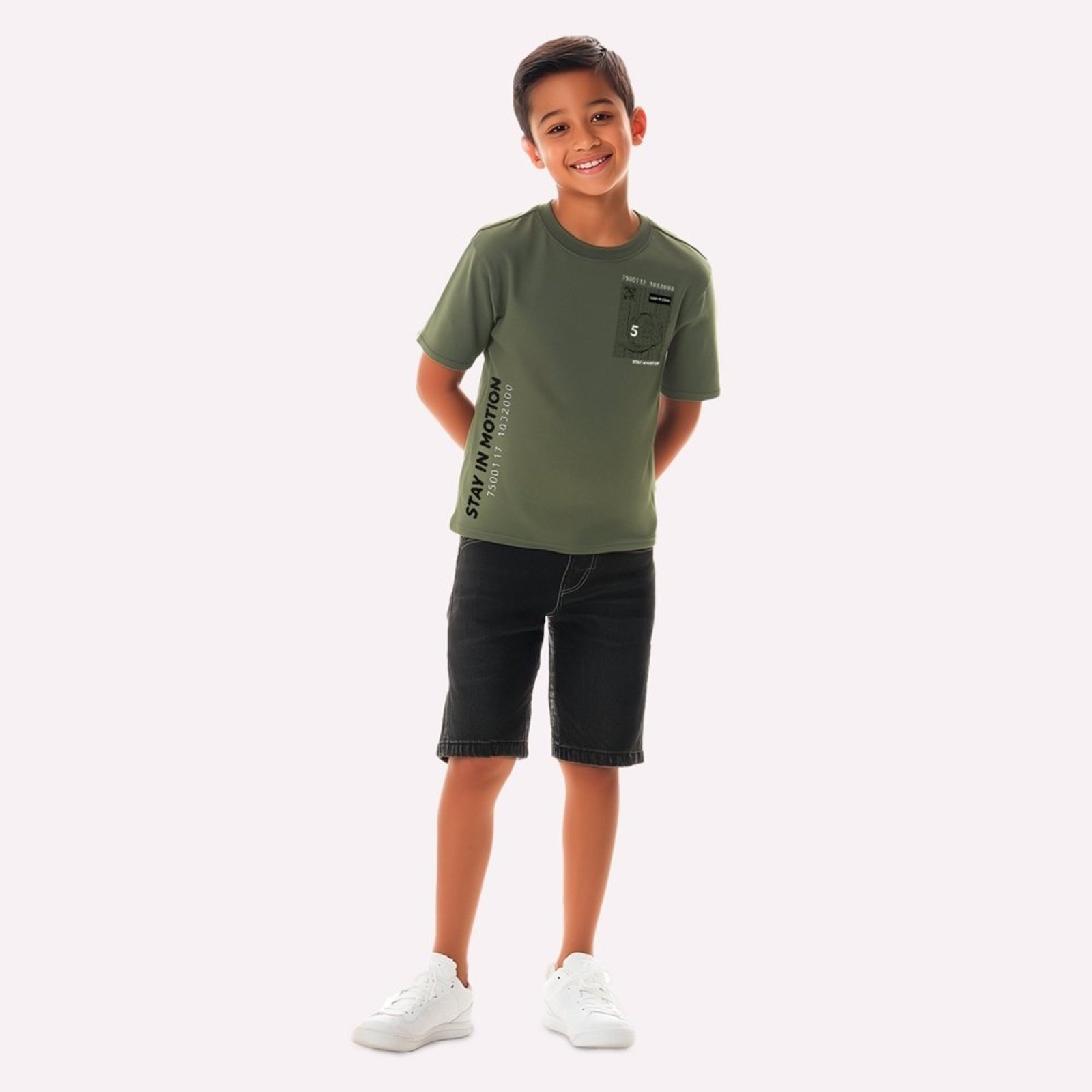 Infantil - Camiseta Menino Lettering Kyly