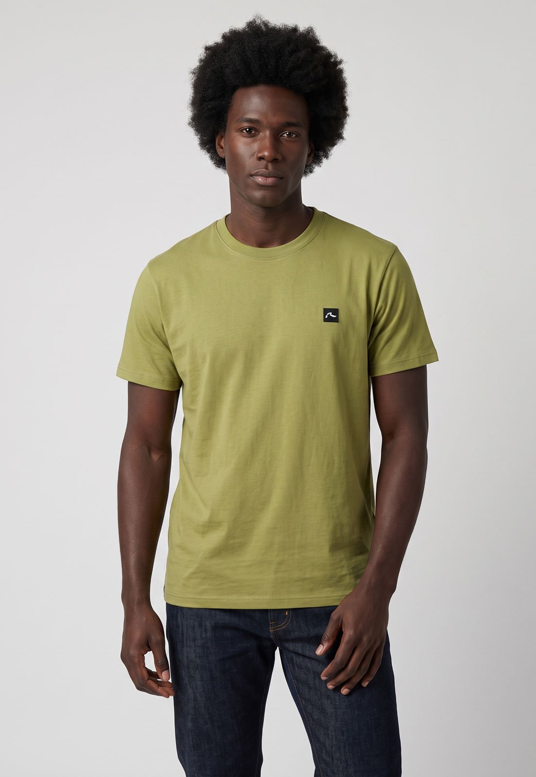 Camiseta Masculina Rusty Silk Essential Verde