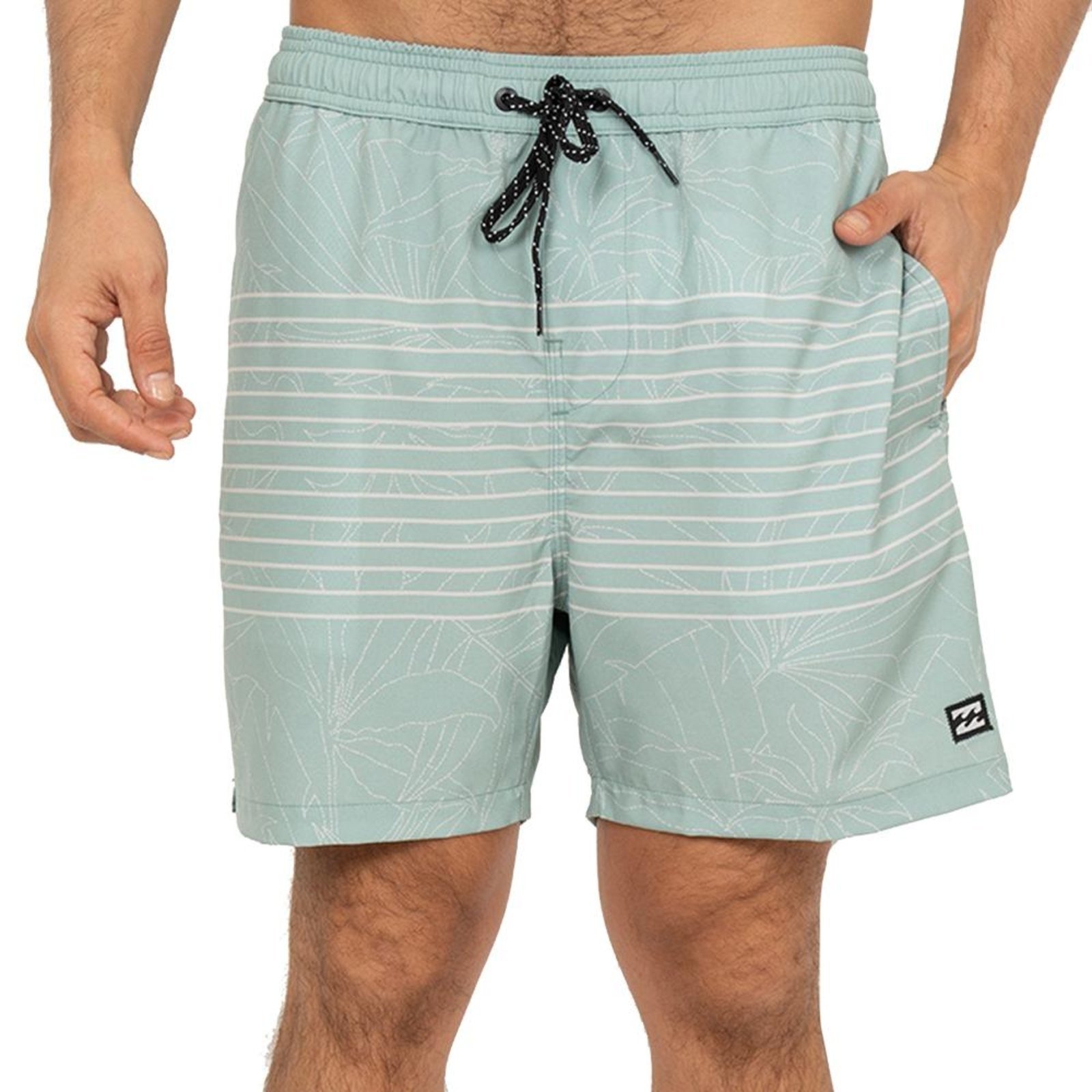 Bermuda Billabong 73 Layback 17" SM26 Masculina Verde"