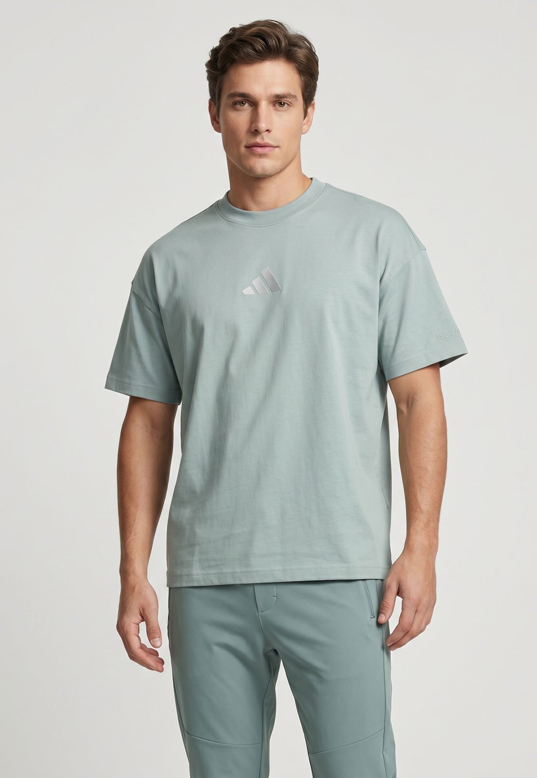 Camiseta Masculina adidas Sportswear SZN Verde