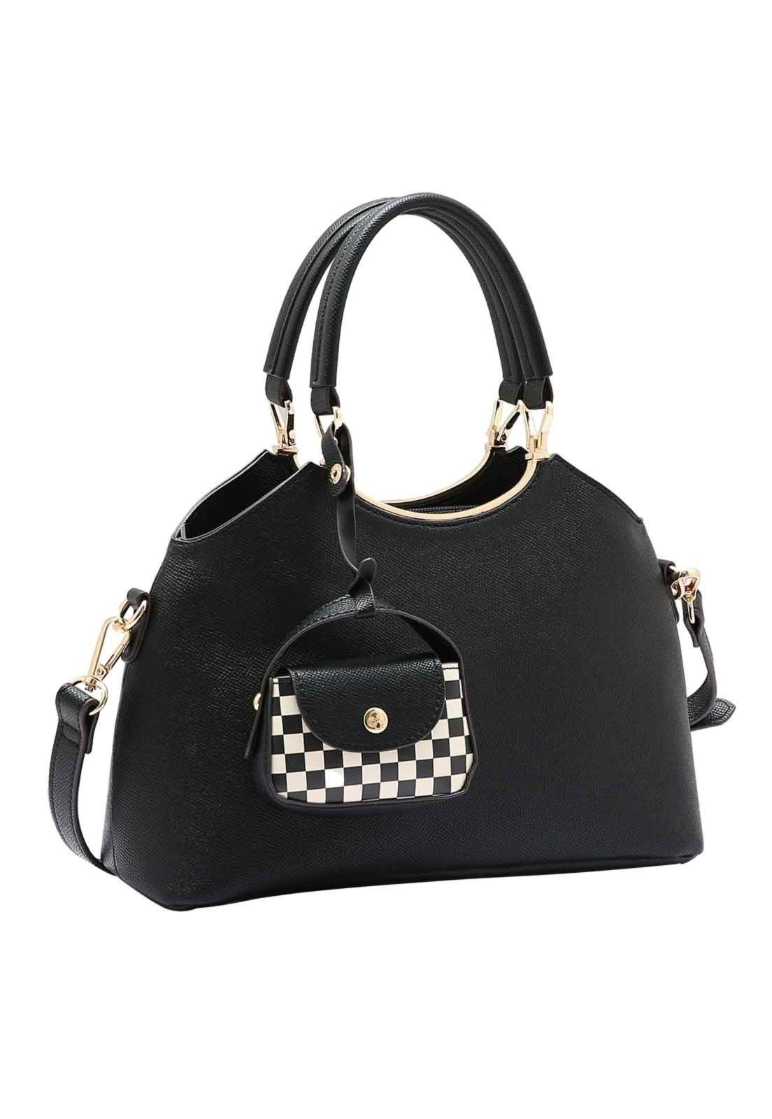 Bolsa Feminina Chenson Original New Clássico Mão Preto 3484998