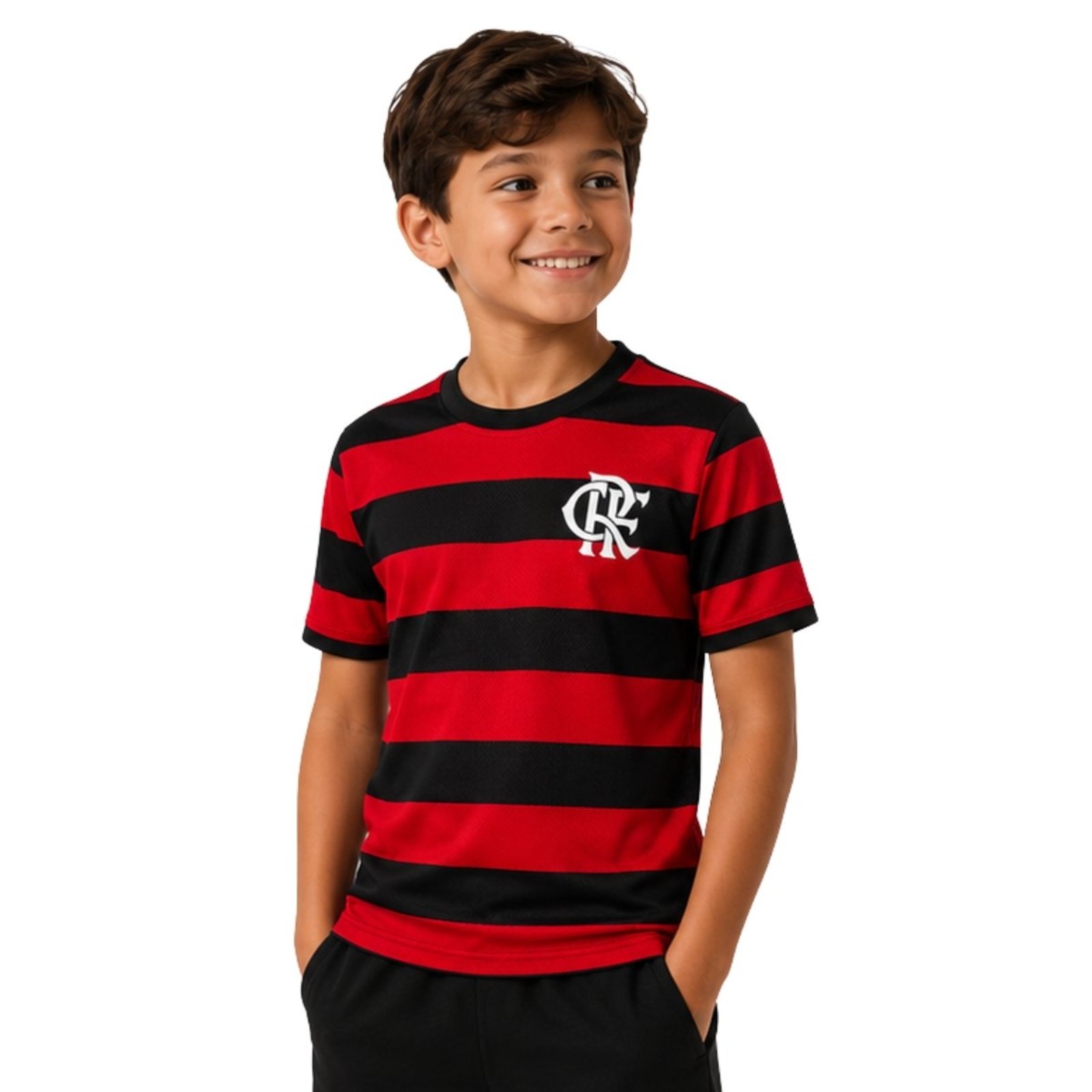 Camiseta Flamengo Oficial Licenciada Vermelho
