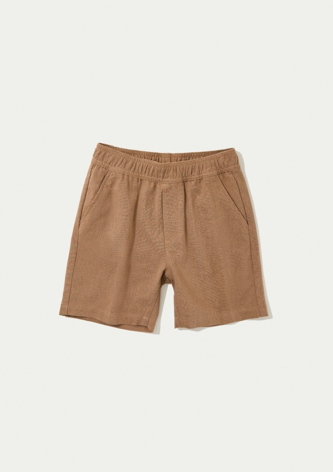 Vista 3 Infantil - Bermuda Menino Reta Fio Tinto Hering Hering Kids bege Hering Kids bege