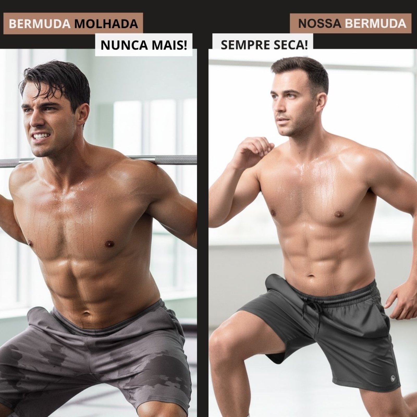 Short Masculino Ks Tecido Dry Treino Academia Cross Casual