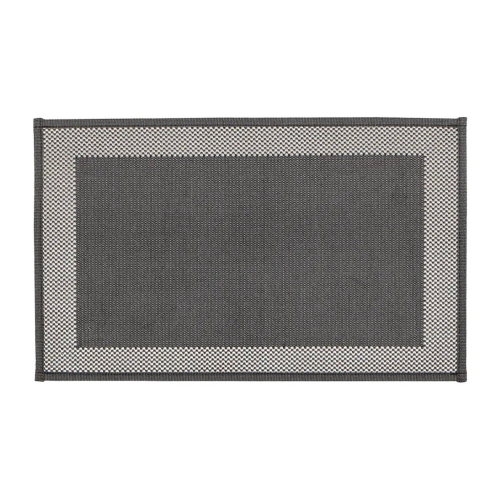 Tapete Multi Square Kacyumara 50x70cm Impermeável Black