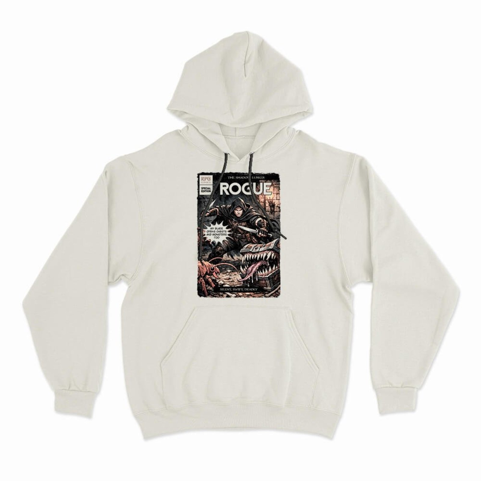 Moletom Com Capuz Rogue Comics - Off White