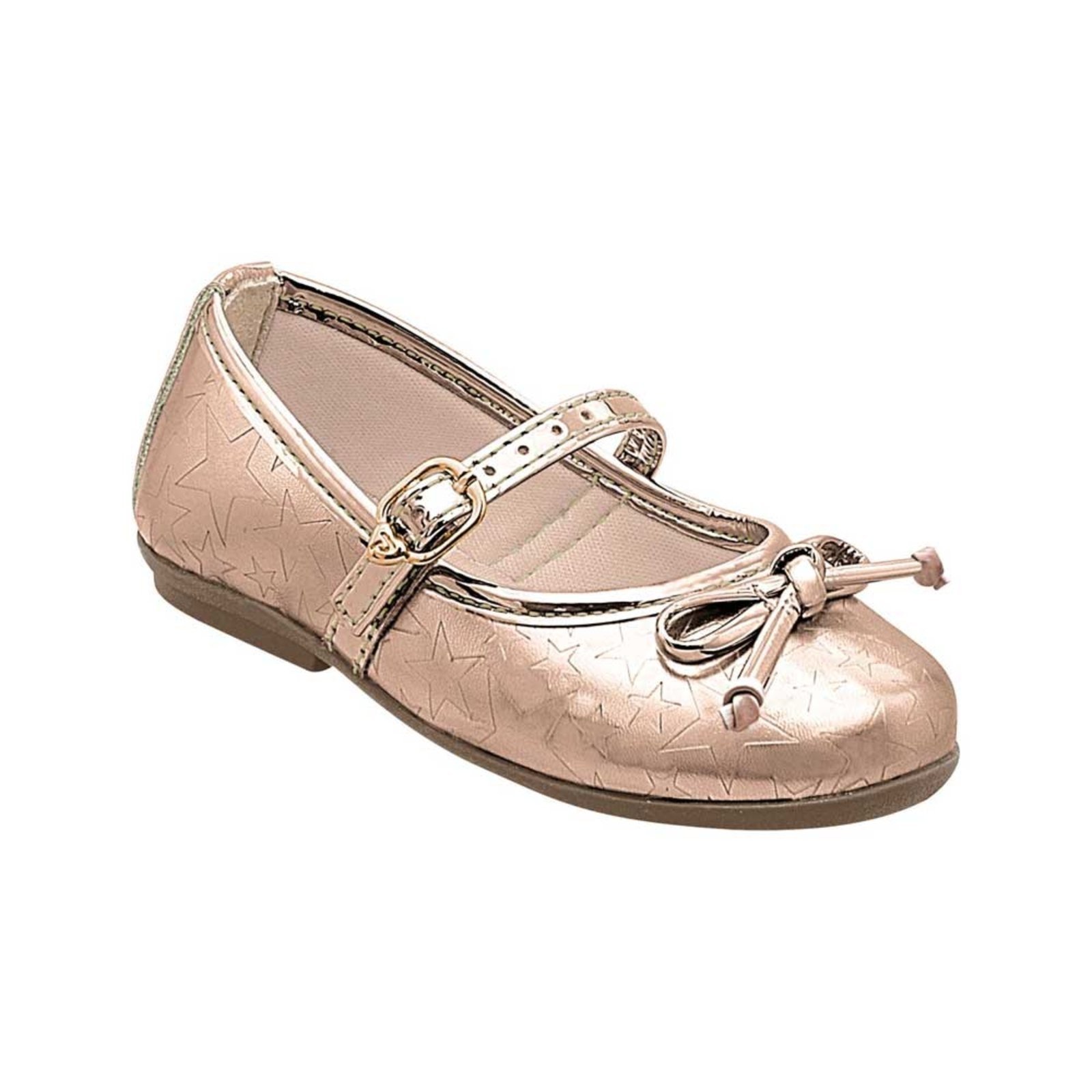 Infantil – Sapatilha Boneca Guty Nude Metal Pé com Pé 29315-420