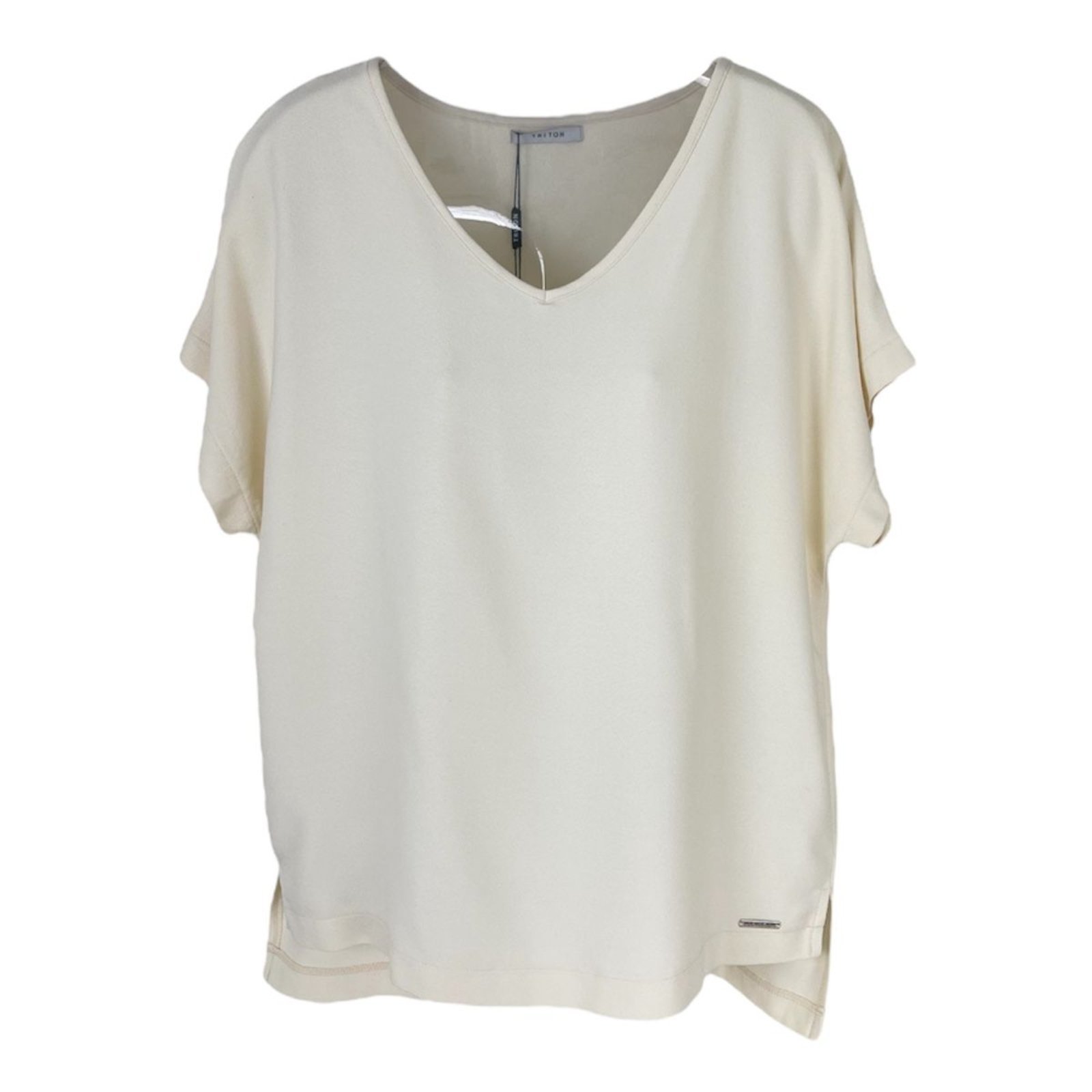 Blusa Triton Bege Affogato