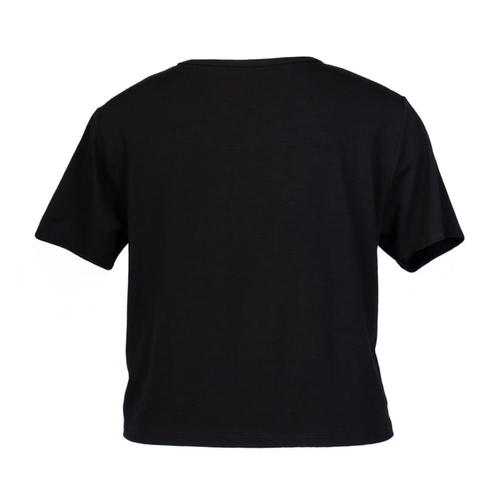 Vista 3 Cropped Feminino Rechsul Plus Size Estampa Lettering preto RechSul preto