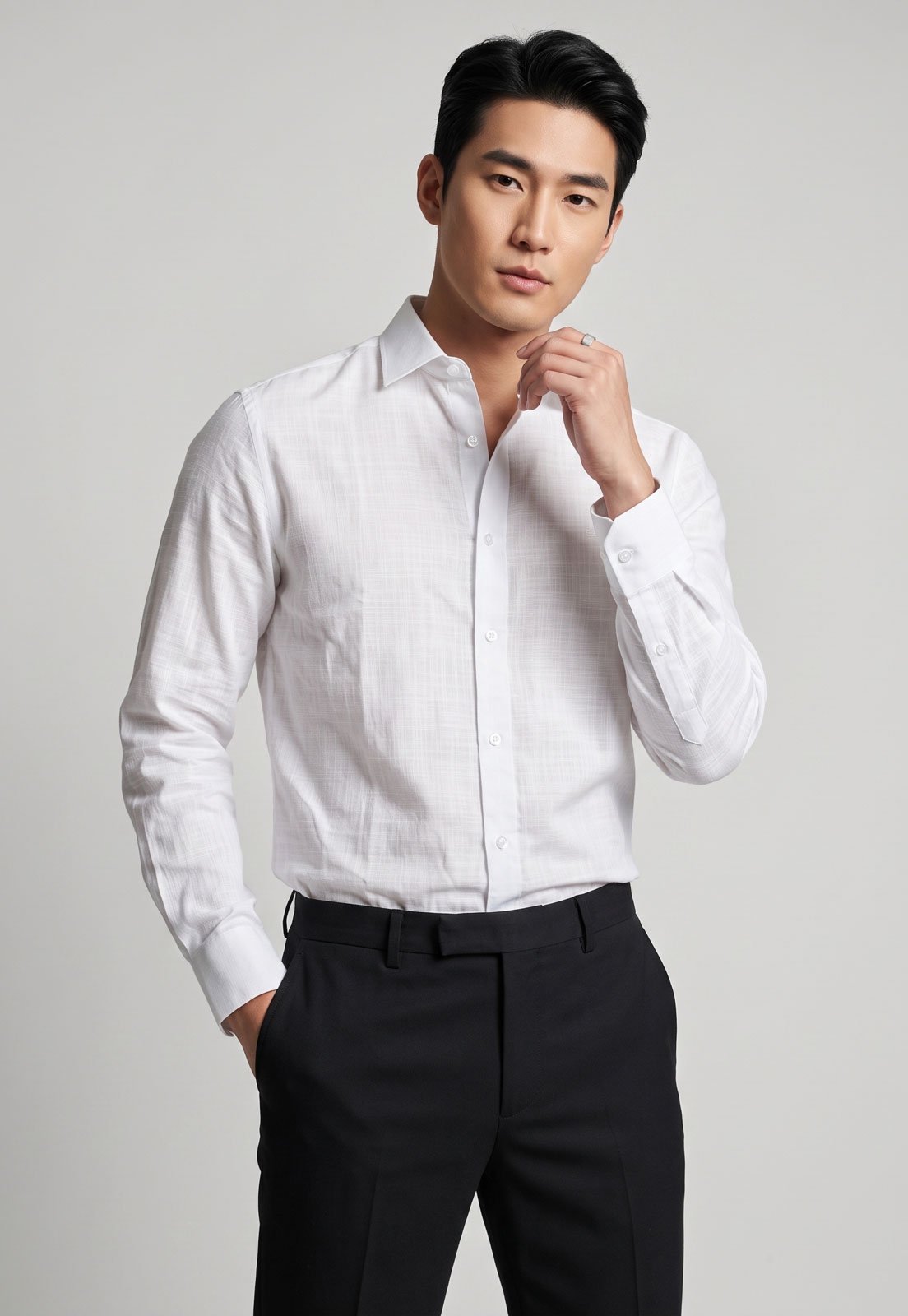 Camisa Masculina Ellus Classic New Italian Branca