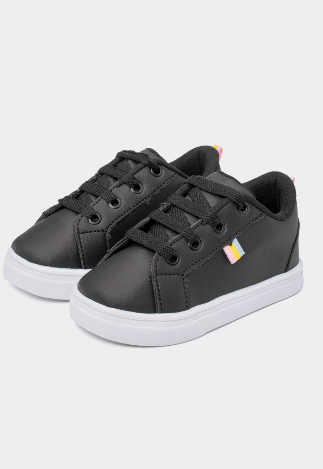 Infantil - Tênis Casual Funfy 3056A Menina Preto