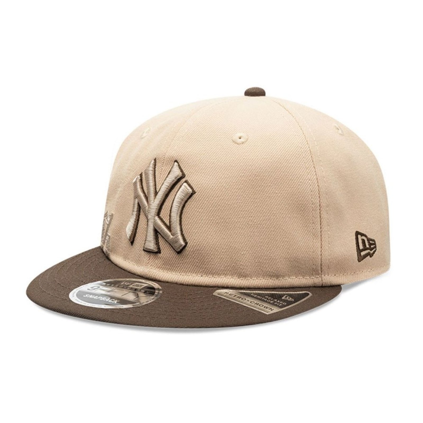 Bone New Era 9FIFTY Retro Crown SN New York Yankees