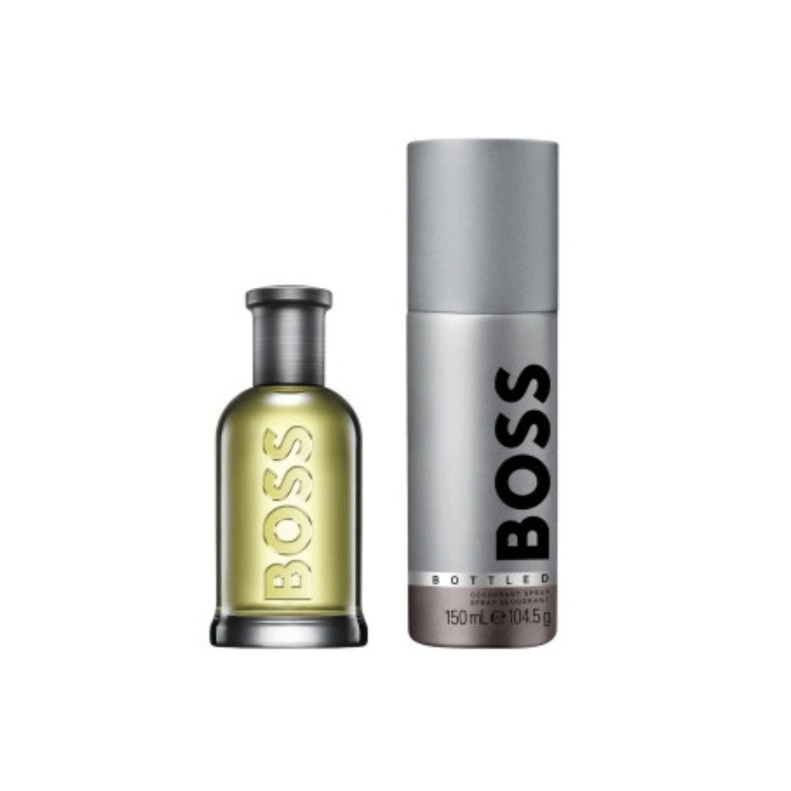Vista 3 Coffret BOSS Bottled Eau de Toilette + Desodorante Spray Hugo Boss branco/cinza Hugo Boss branco/cinza