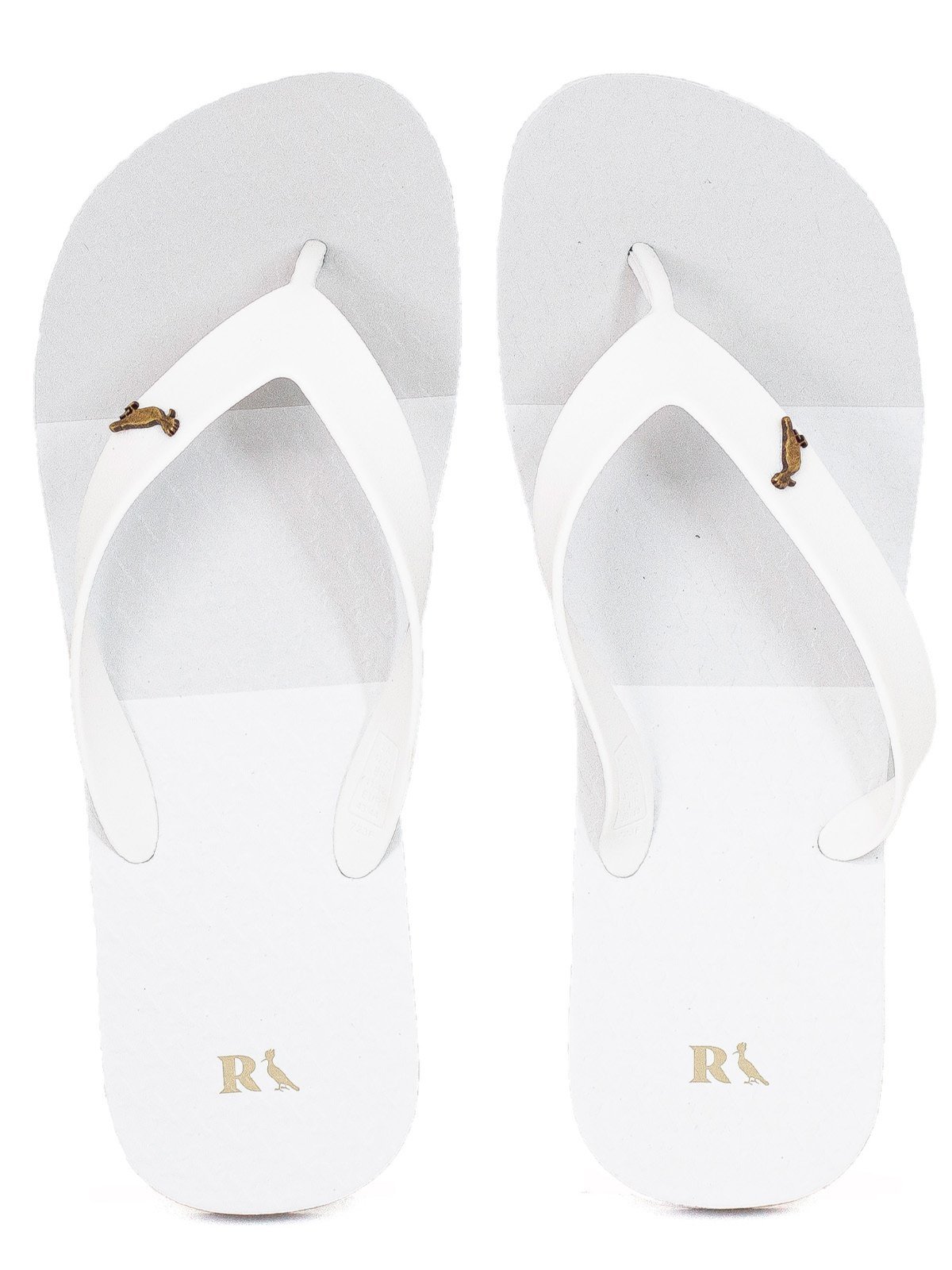 Chinelo Reserva Go Trancoso Sandália Borracha Confortável Estilo Despojado Branco