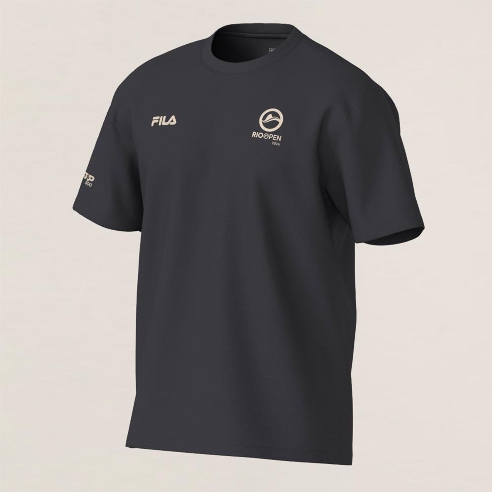 Camiseta Fila Comfort Selo Rio Open 26 Masculina Incolor
