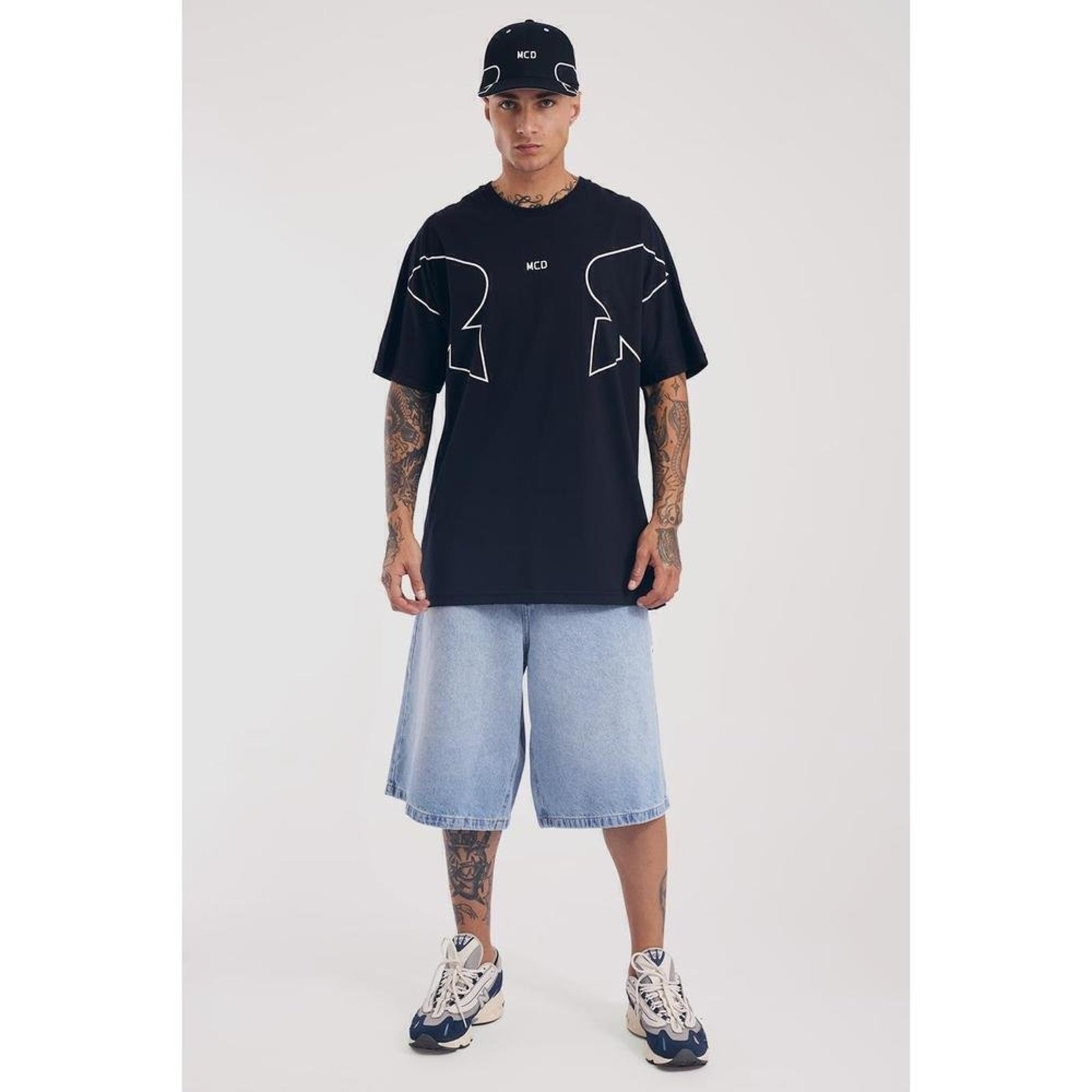 T-Shirt Especial Mj Espada Preto