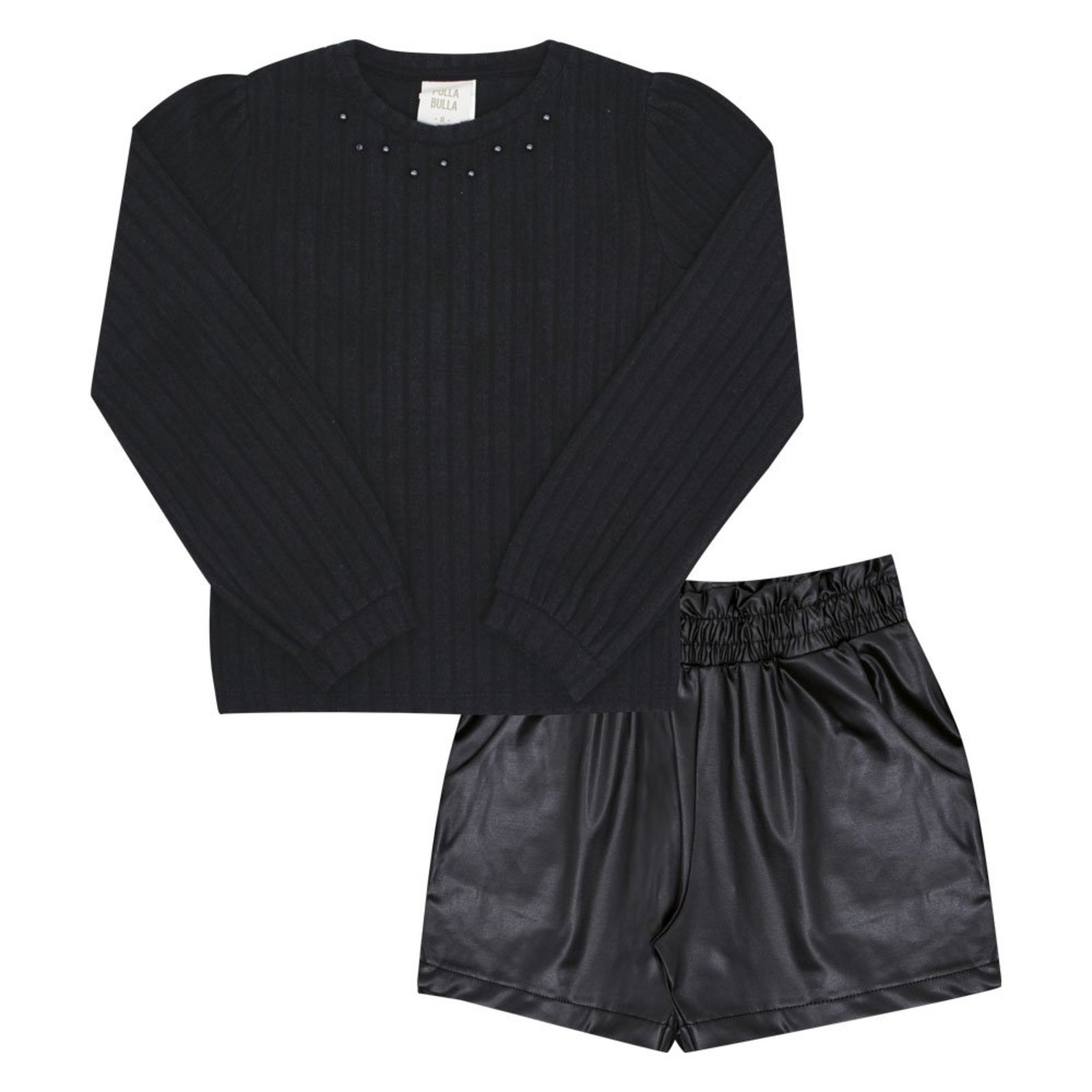 Infantil - Conjunto Menina - Preto - 52831-51