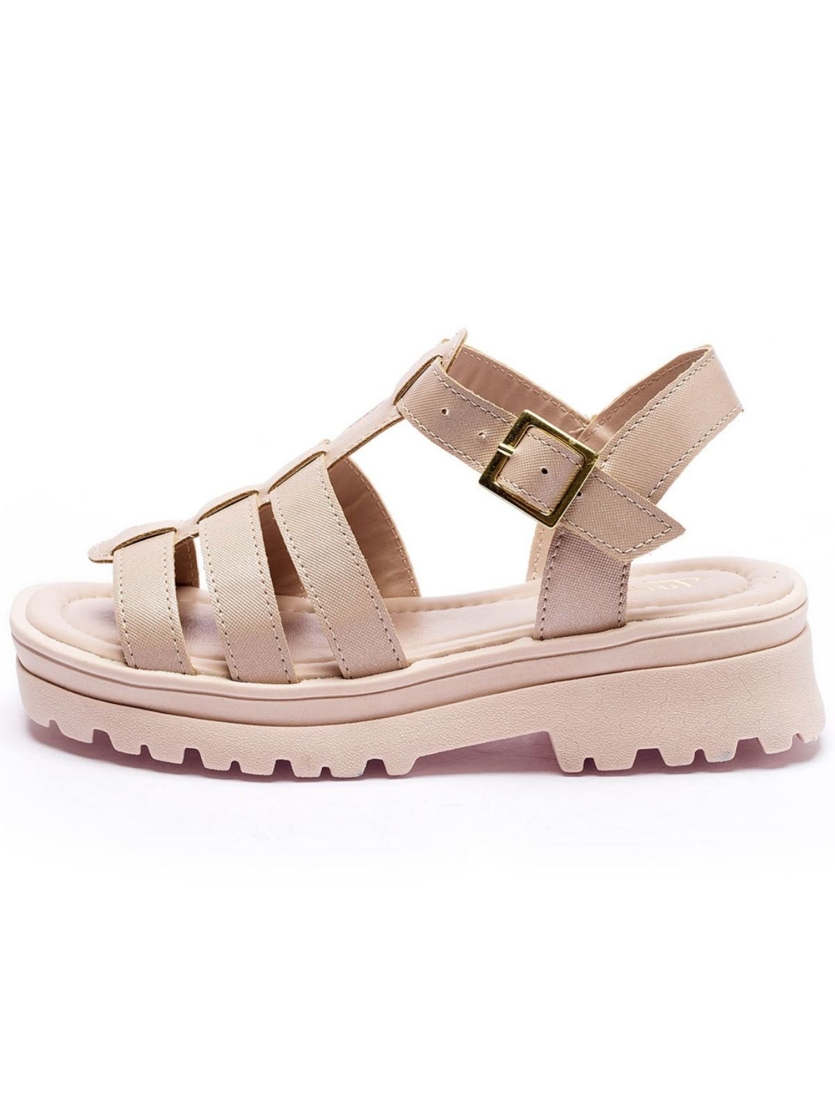 Infantil – Sandália Feminina Tininha Fisherman Nude