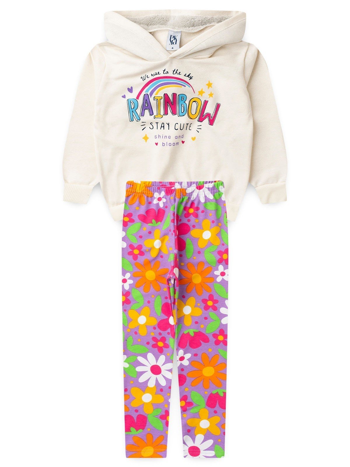 Infantil - Conjunto Platinum Brilhar E Florescer branca
