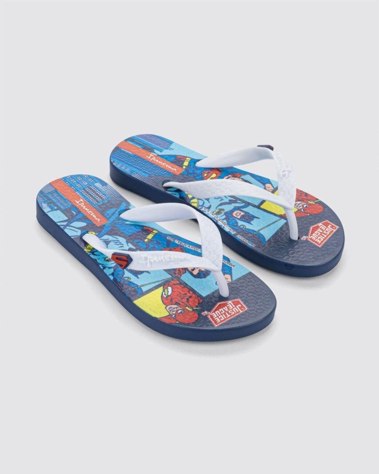 Infantil - Chinelo Ipanema Liga da Justiça Azul