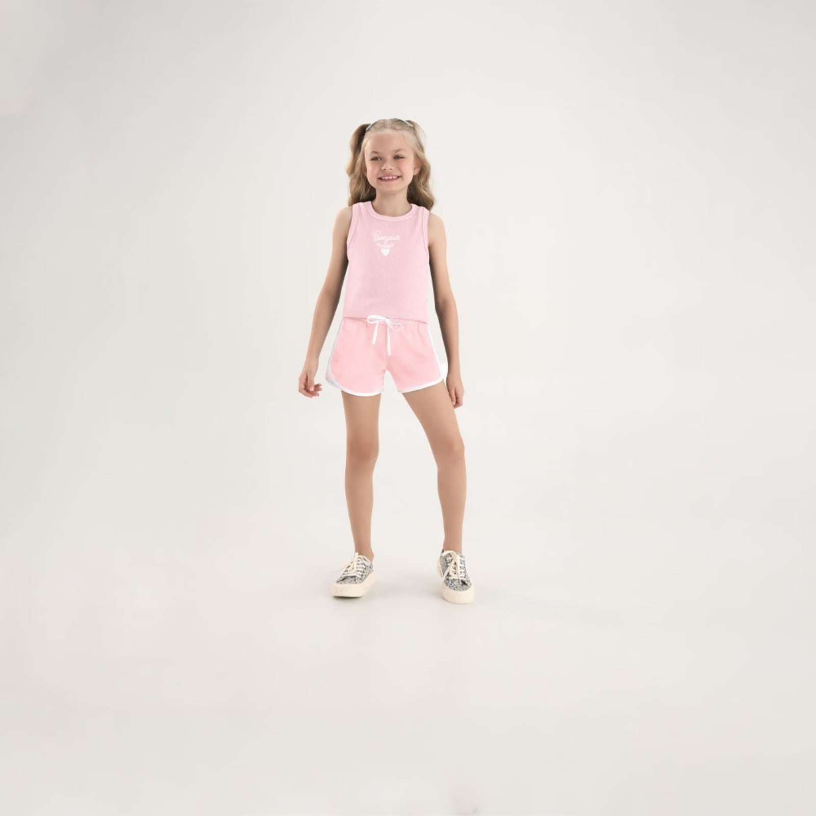 Infantil - Conjunto Rosa Pulla Bulla Menina - 53820-1183