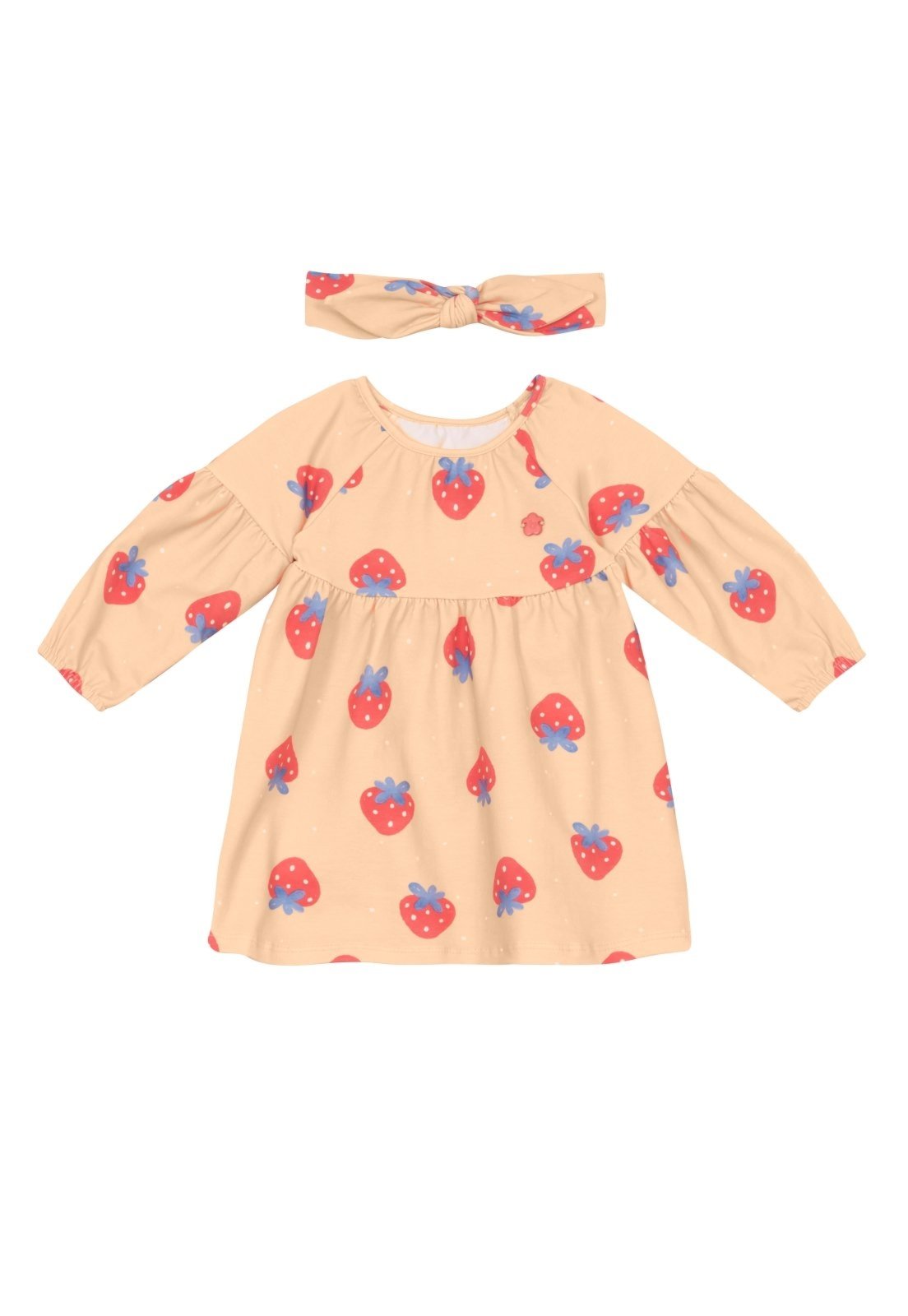 Infantil - Vestido menina em cotton Brandili Baby