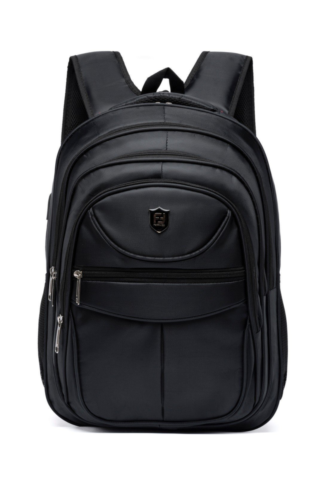 Mochila Executiva Masculina Notebook Ferrazzi USB Externa Resistente Moderna Espaçosa