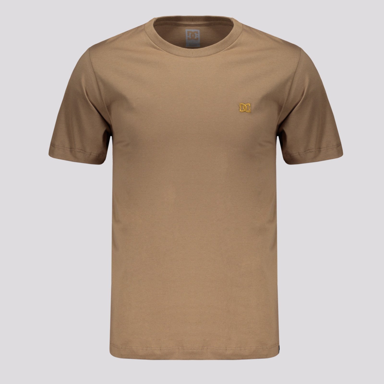 Camiseta DC Embroidery Marrom