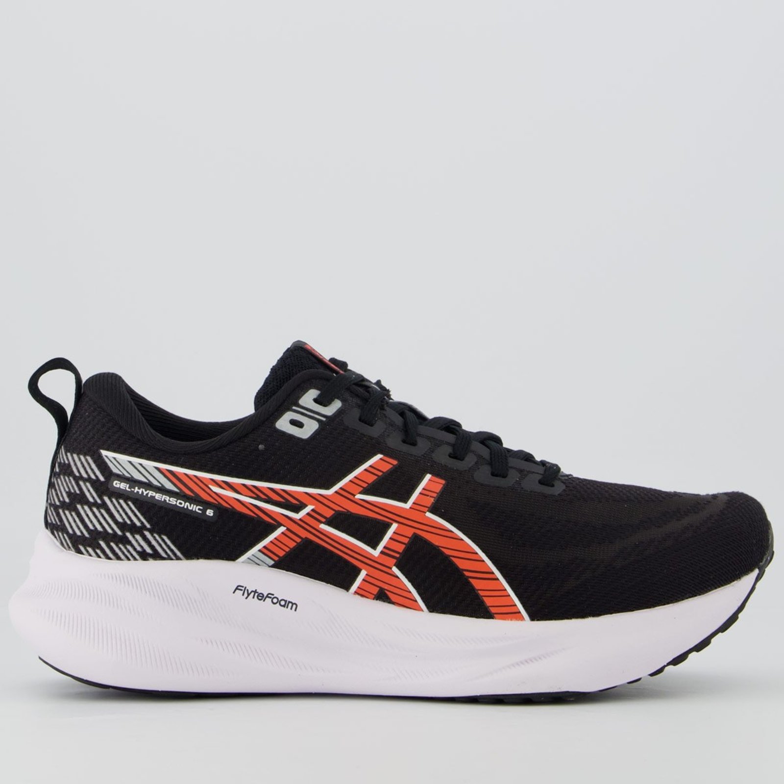 Tênis Asics Raiden 5 Feminino Preto e Vermelho