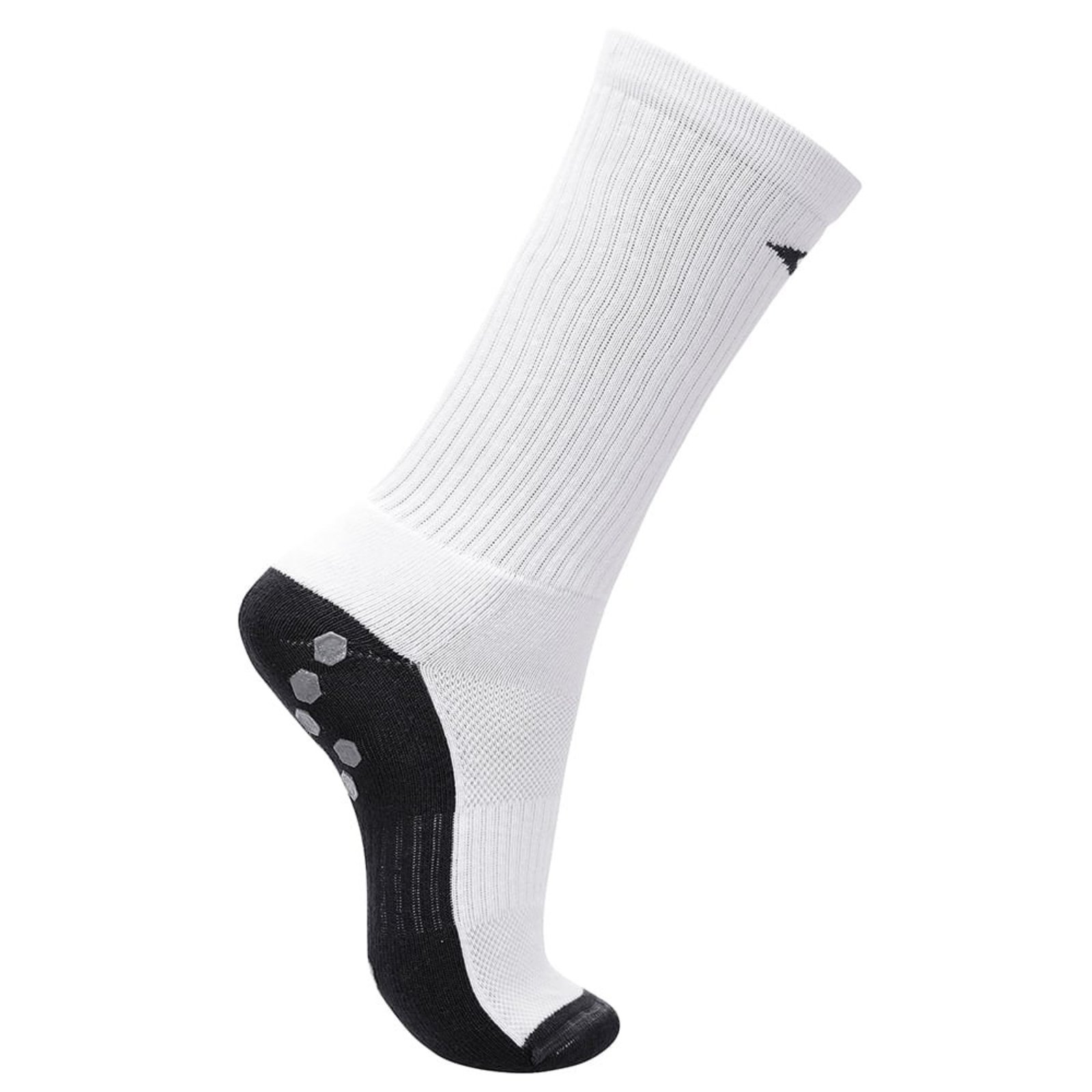 Meia Mizuno Grip Cano Médio Antiderrapante Tam. 33-38