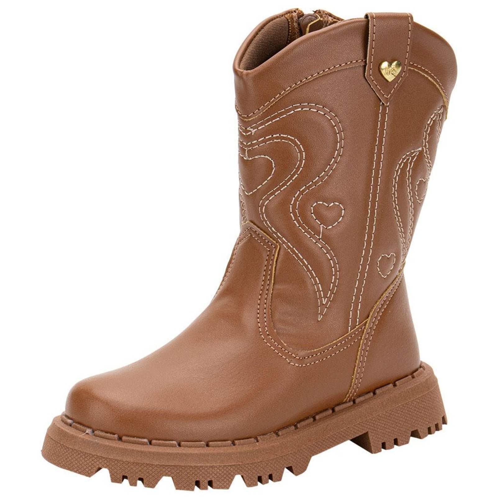 Infantil - Bota Country Nilqi 1907 8061907 Caramelo