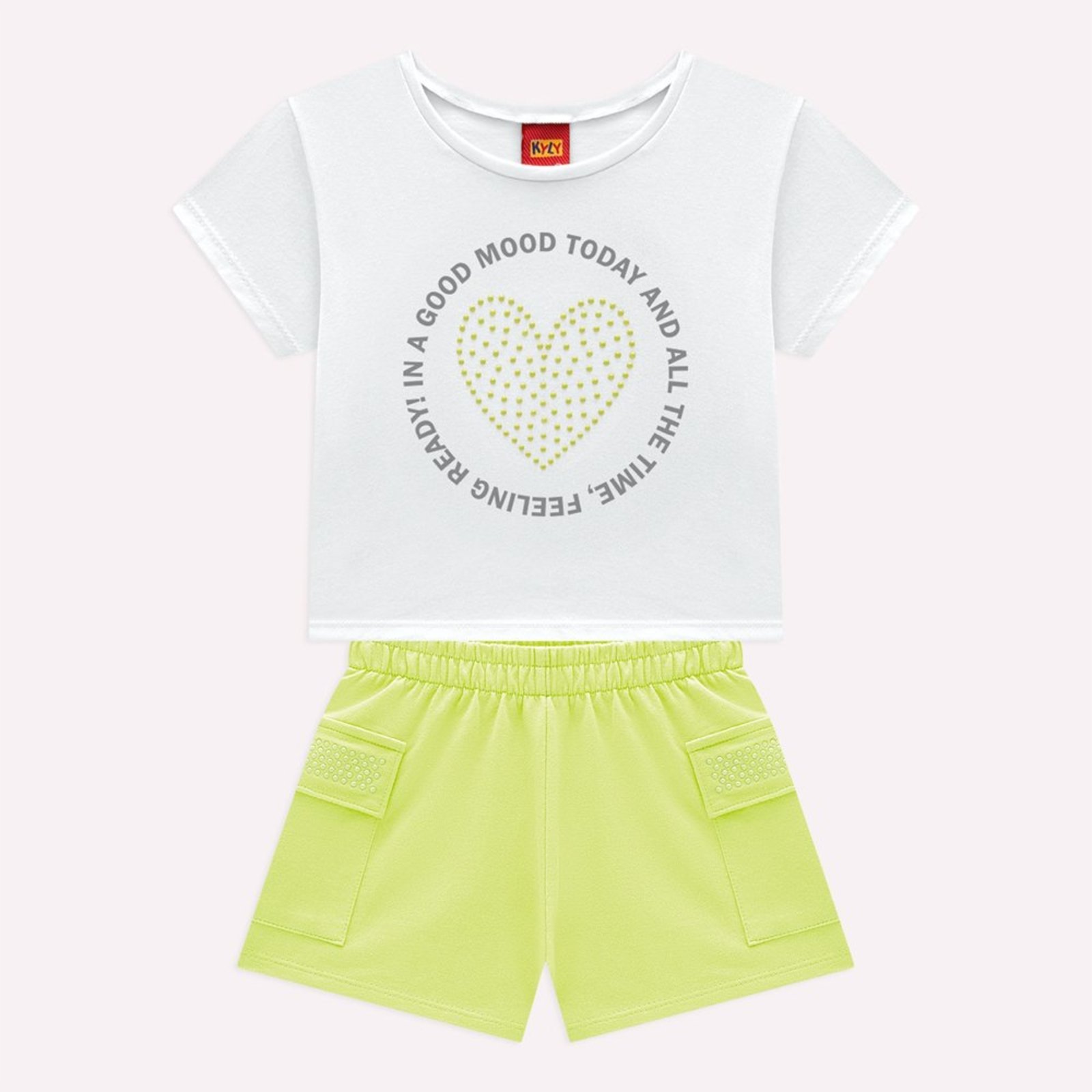 Infantil - Conjunto Menina com Strass Kyly