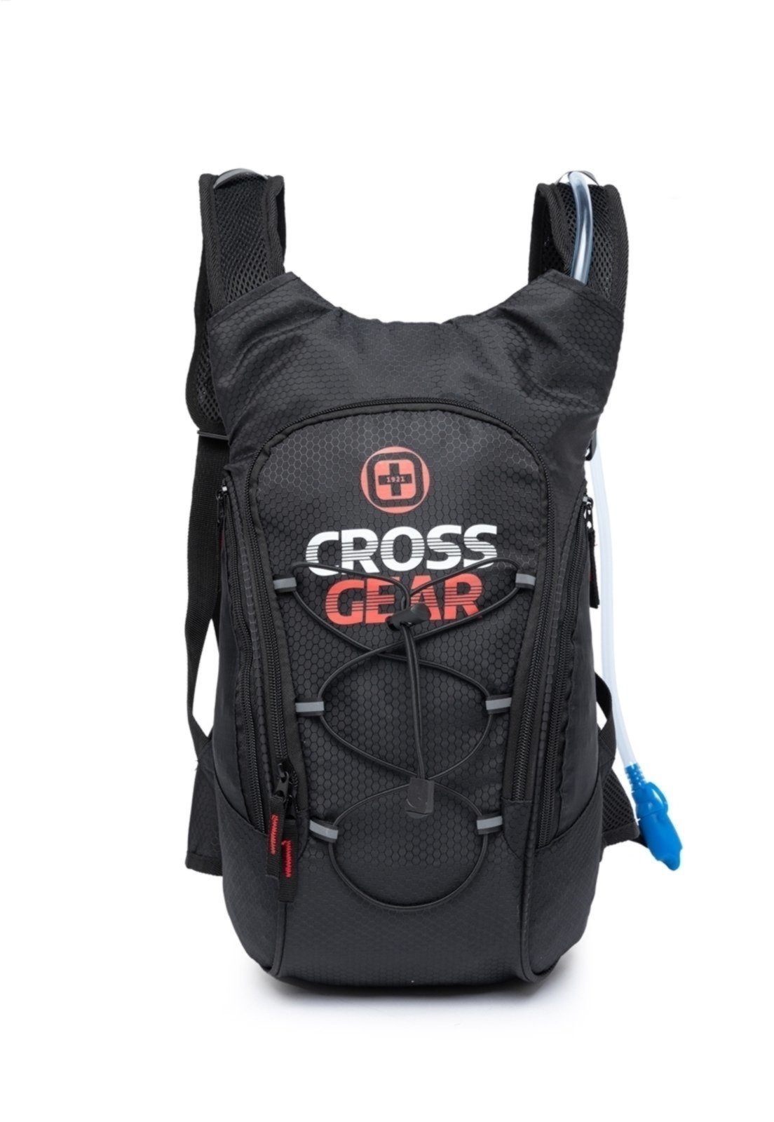 Mochila Hidratação Crossgear Esportiva Impermeável Refil 2L PRETA