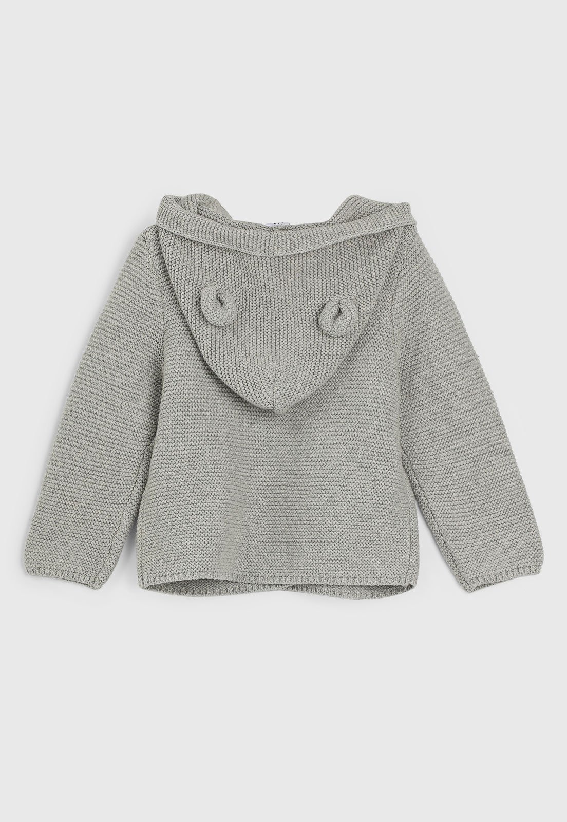 Vista 3 Infantil - Cardigan GAP Tricot cinza GAP cinza
