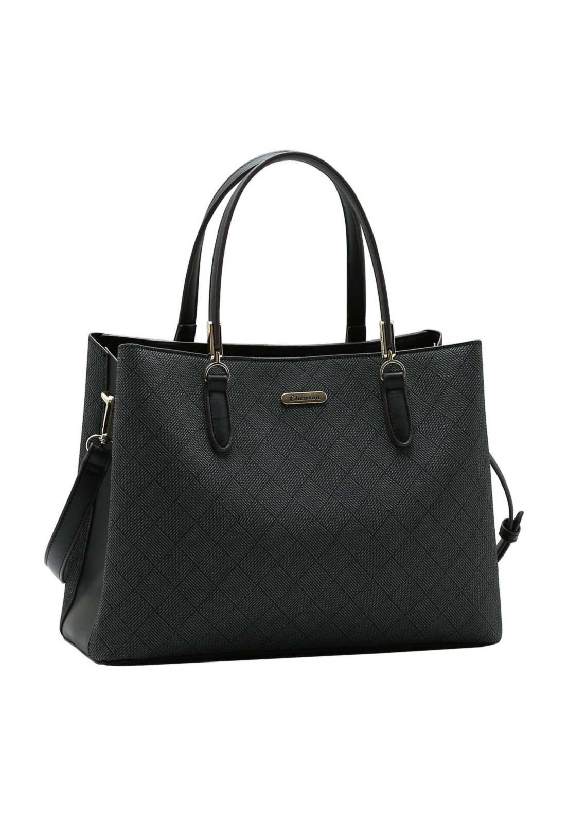 Bolsa Feminina Chenson Mão Minimalista 3485968 Preto