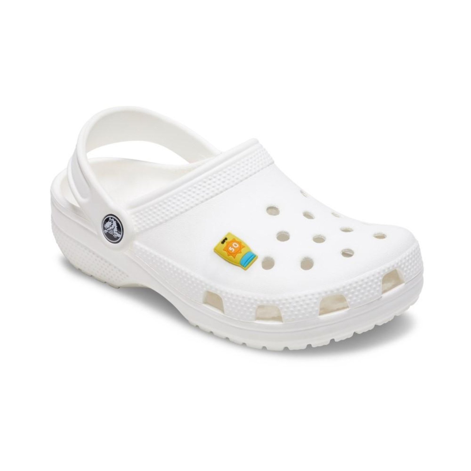 Vista 3 Infantil - Jibbitz™ Protetor Solar Crocs branco