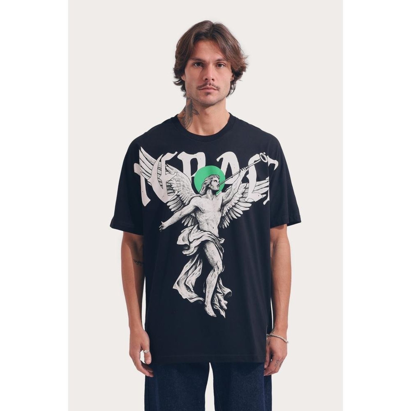 T-Shirt Arcanjo Gabriel Preto