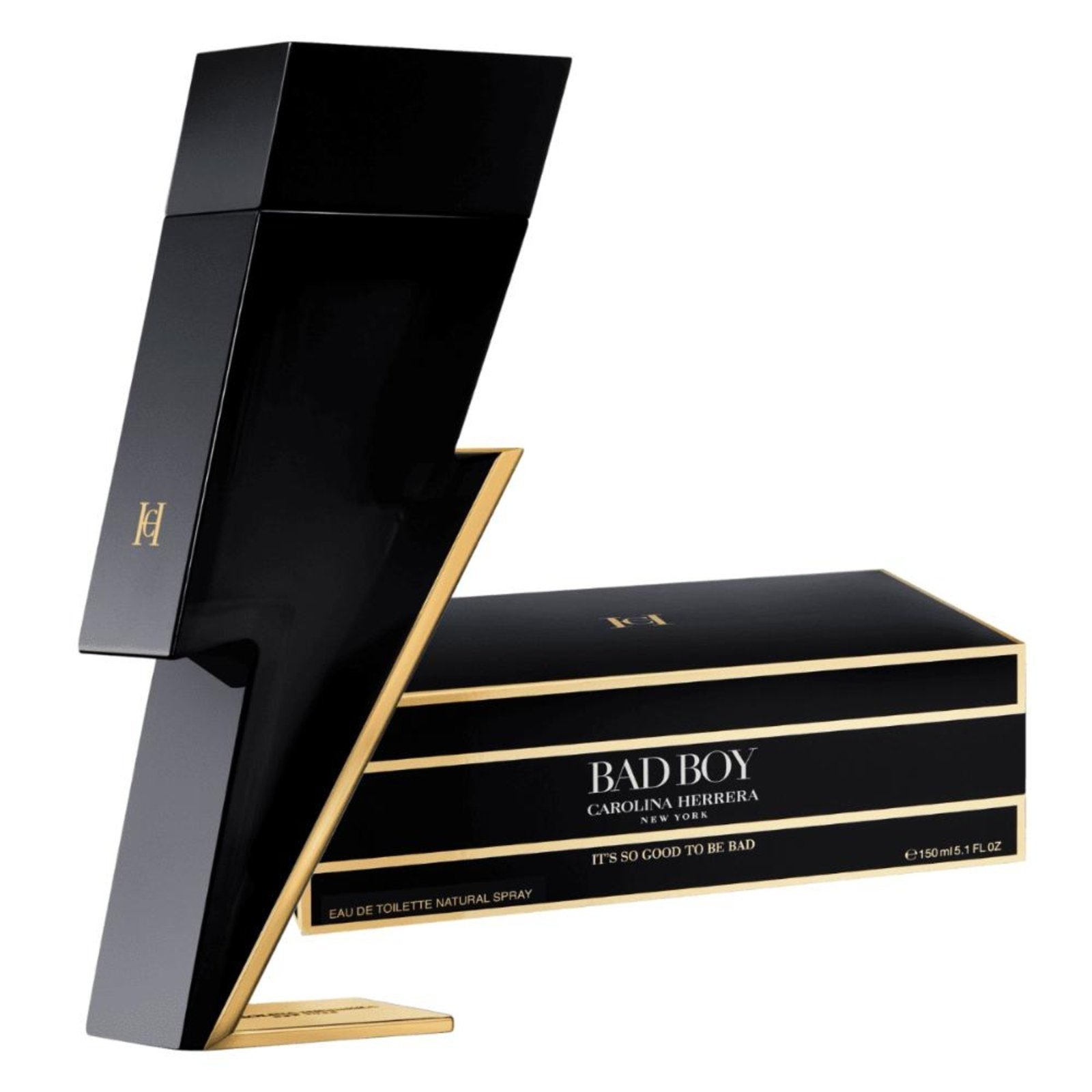 Bad Boy Carolina Herrera Masculino Eau de Toilette 150 ml Incolor