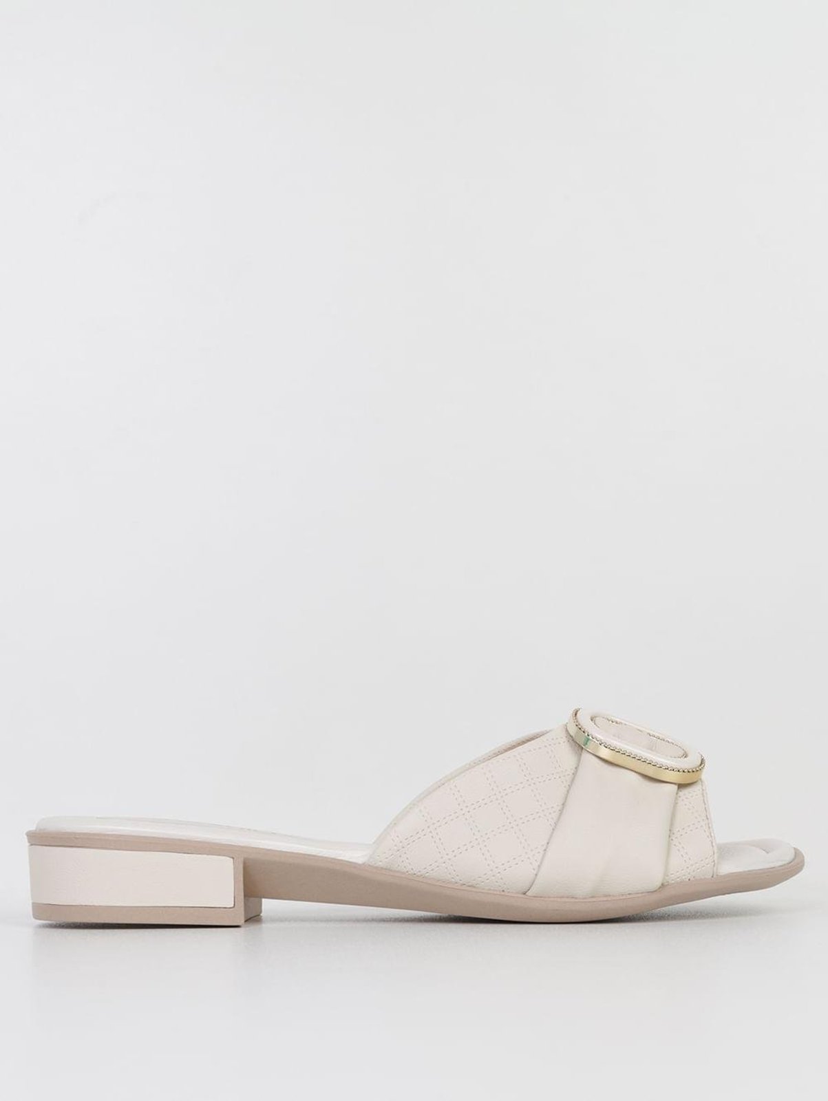 Tamanco Taila Piccadilly Feminino OFF WHITE