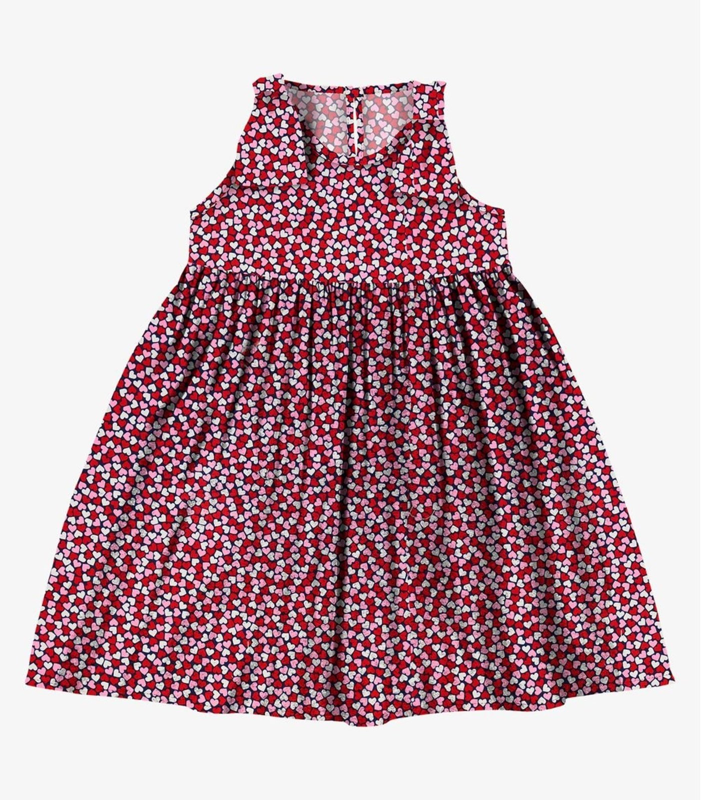 Infantil – Vestido em Popeline Rovi Azul
