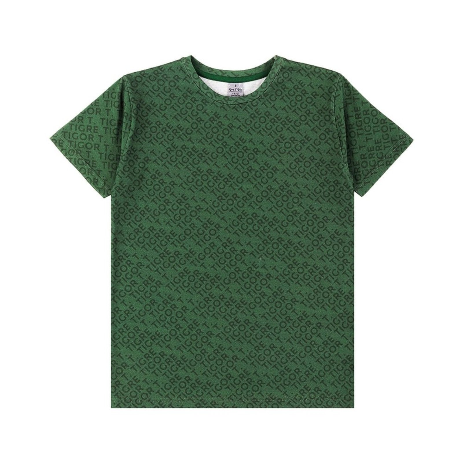 Infantil - Blusa Manga Curta Menino Tigor T. Tigre