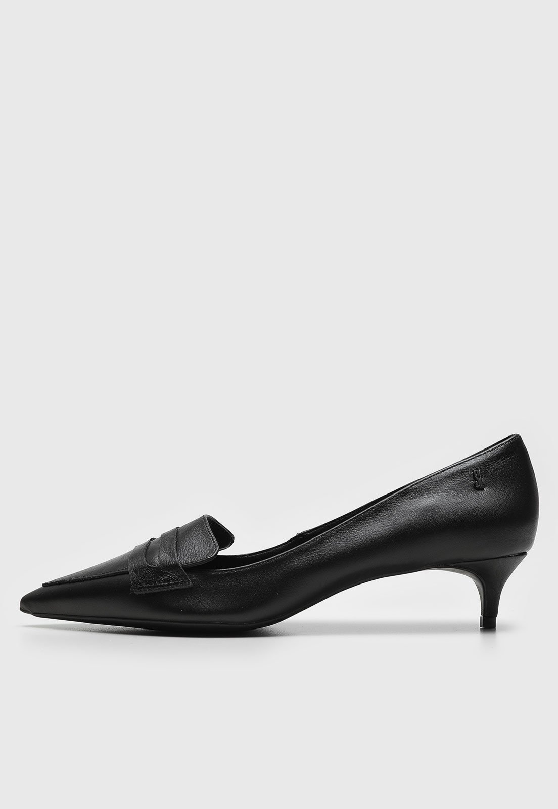 Mocassim Mule Santa Lolla Liso Preto