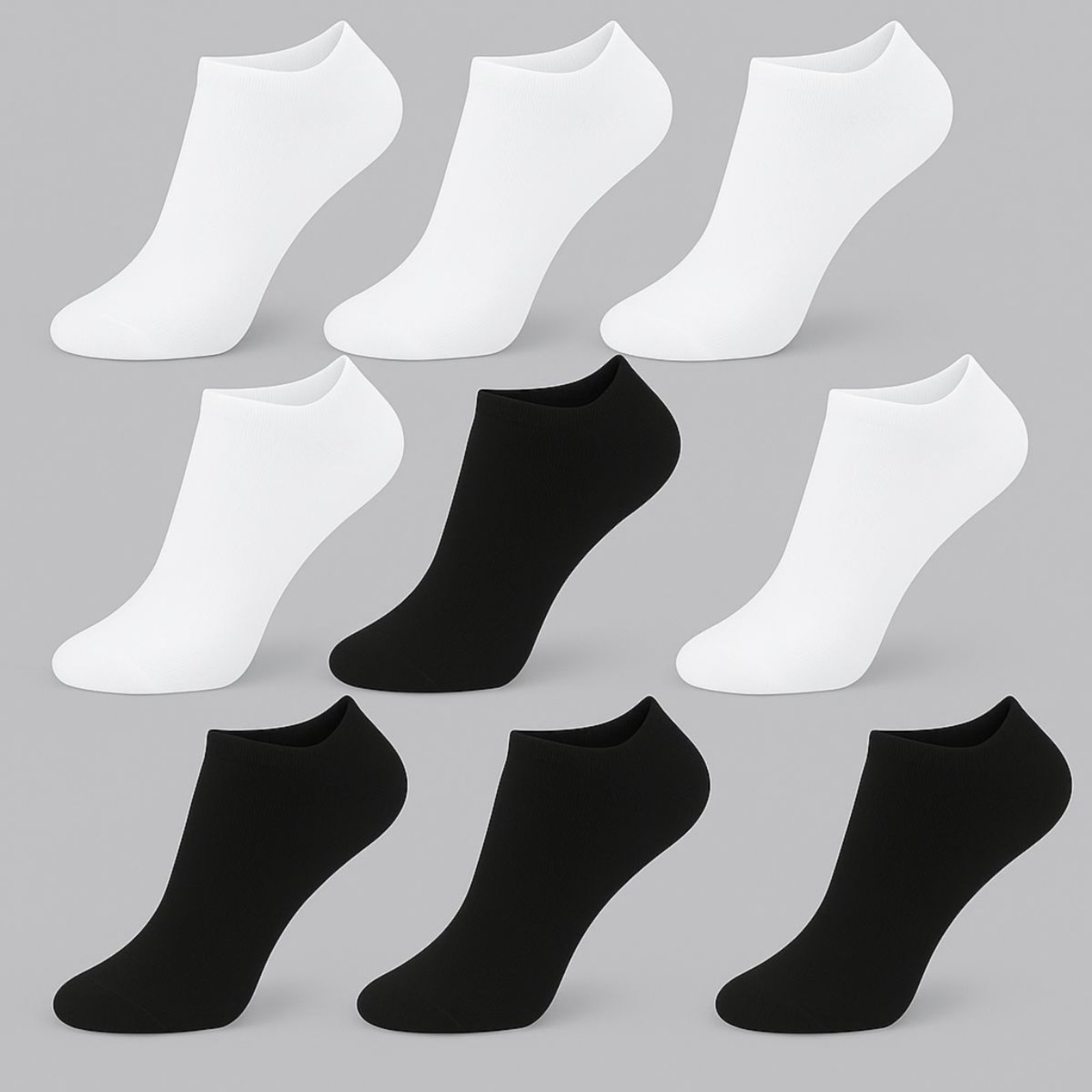Kit 12 Pares Meias Soquete Vih Triny Masculina Conforto Branco