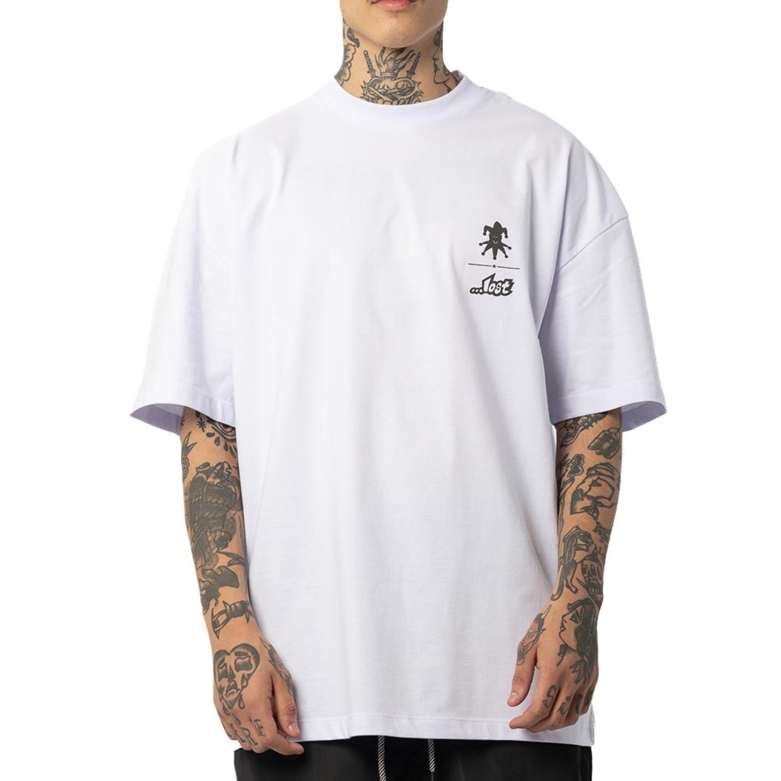 Camiseta Lost Clean Joker WT25 Masculina Branco