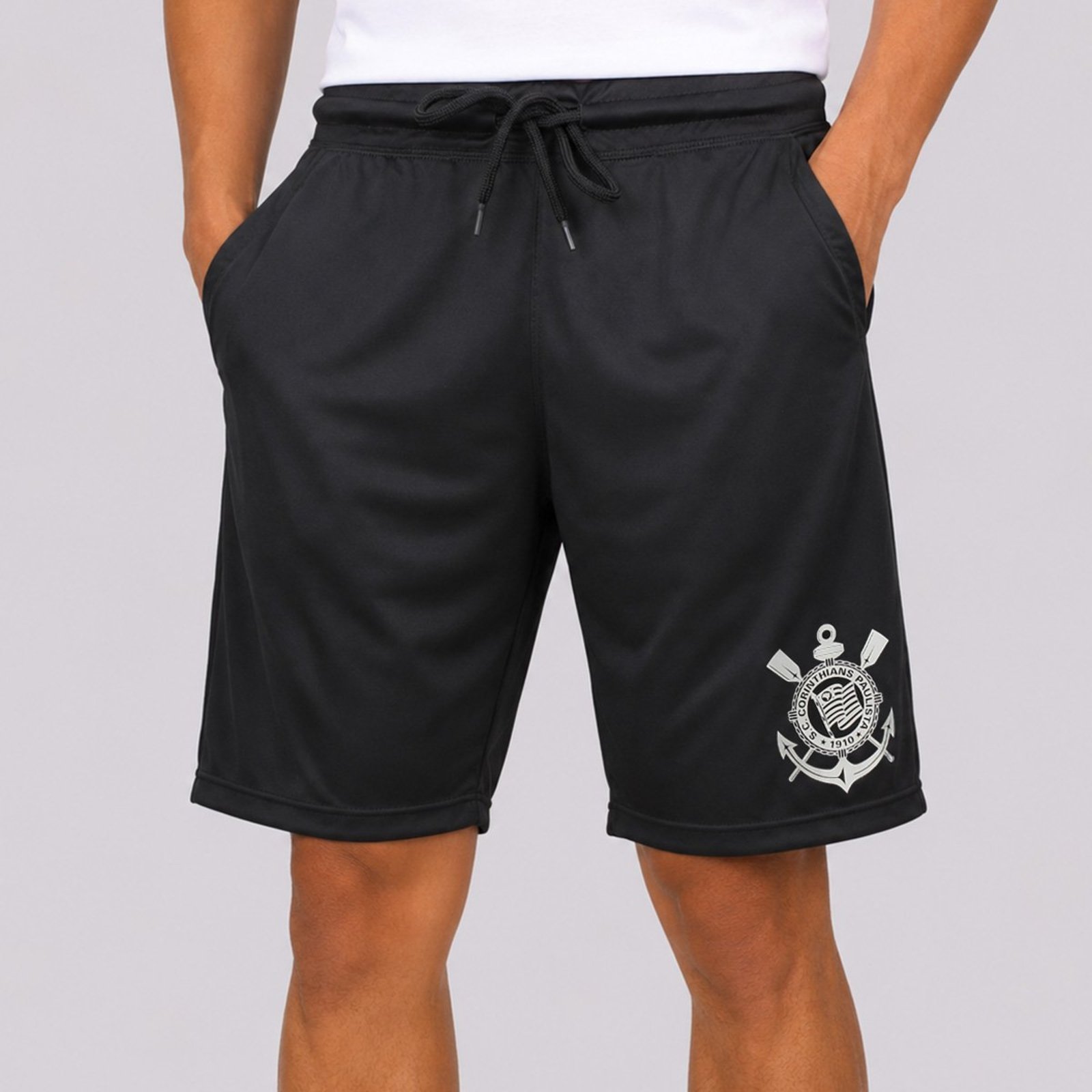 Bermuda Corinthians Logo SCCP Preta