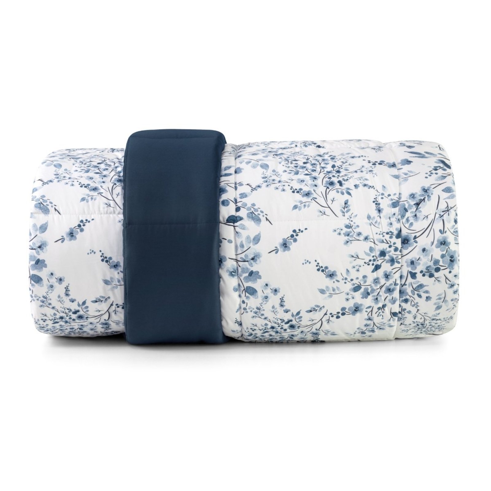 Edredom Queen 300 Fios Algodão Lynel Provence Azul